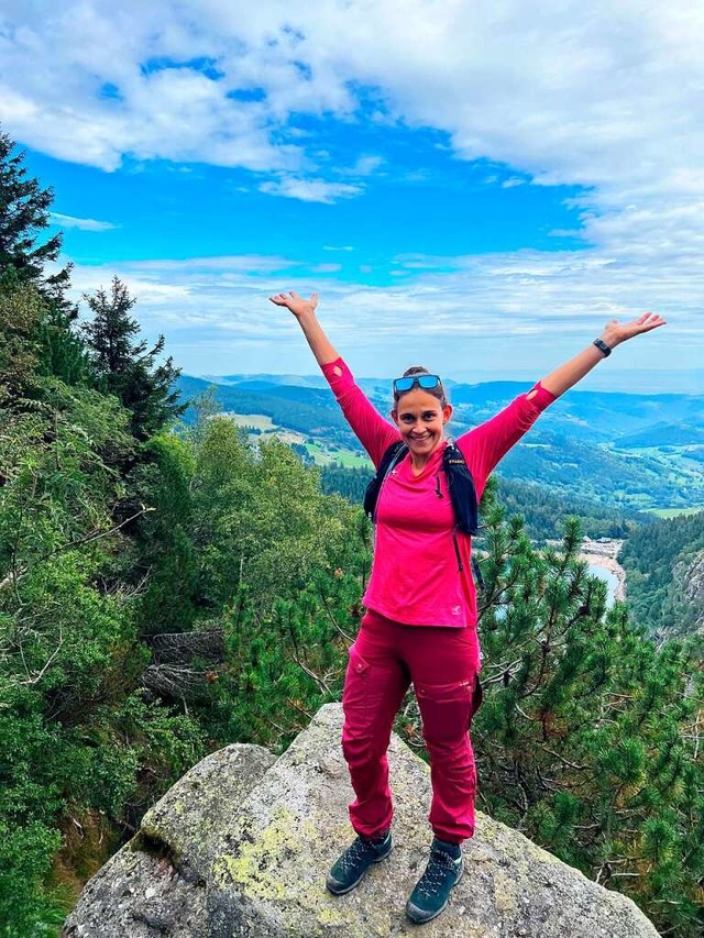 Einfach machen und Ausreden beiseite s...1; so lautet das Motto der Stegenerin.  | Foto: Sandra Mbius