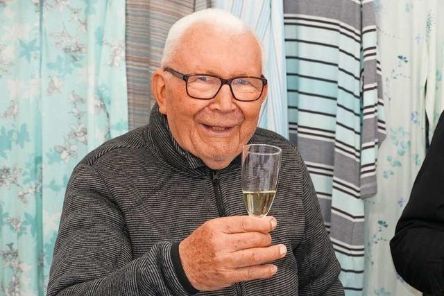 Walter Jeretzky ist auch mit 85 noch das Gesicht des Waldkircher Jahrmarkts