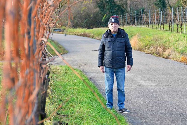 Zwei Mal in der Woche geht Johannes Sc... lie Schwab die Wanderschuhe zuhause.  | Foto: Sophia Hesser