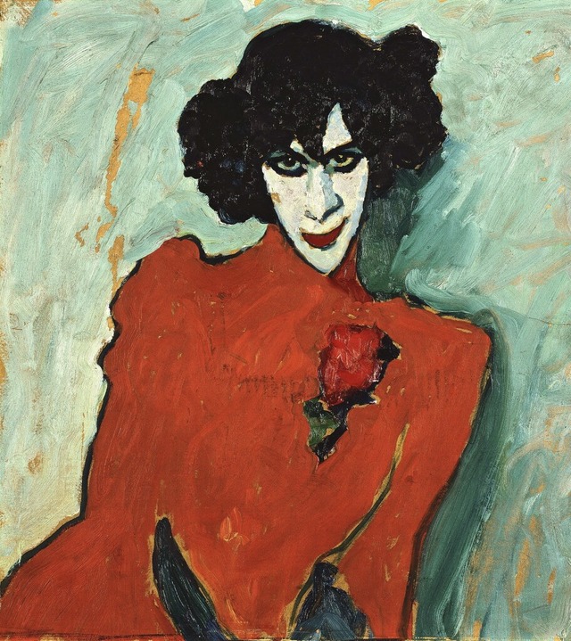 Der Tnzer  Alexander Sacharoff, portrtiert von Alexej Jawlensky (1909)  | Foto: Fine Art Images/Heritage Images (imago)