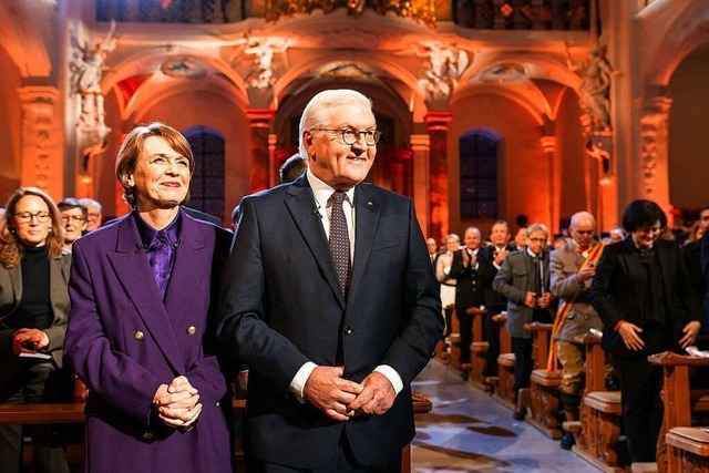 St. Peter feiert jetzt schon Weihnachten mit dem Bundespr�sidenten