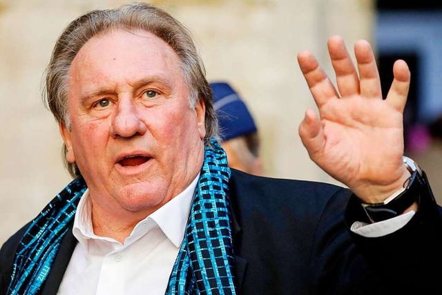 Die Vorwrfe wiegen schwer: Nach zahlr...ie Franzosen Depardieu nun nicht mehr.  | Foto: THIERRY ROGE (AFP)