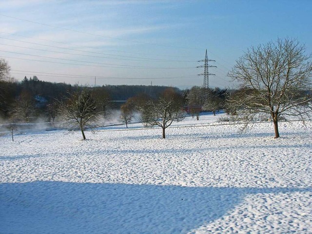 Ein Blick in die Vergangenheit: Die we...ute &#8211; Winterlandschaft von 2010.  | Foto: Helmut Kohler