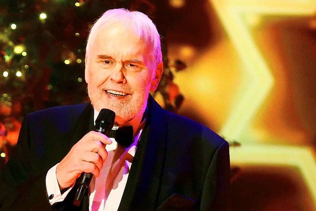 Emmerlich war ein groer Star in der D...Show der Weihnachtslieder&#8220; 2018.  | Foto: Bodo Schackow (dpa)