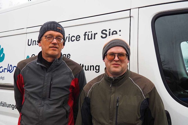 Stefan Beinke und Sven Spitznagel  | Foto: Sidney-Marie Schiefer