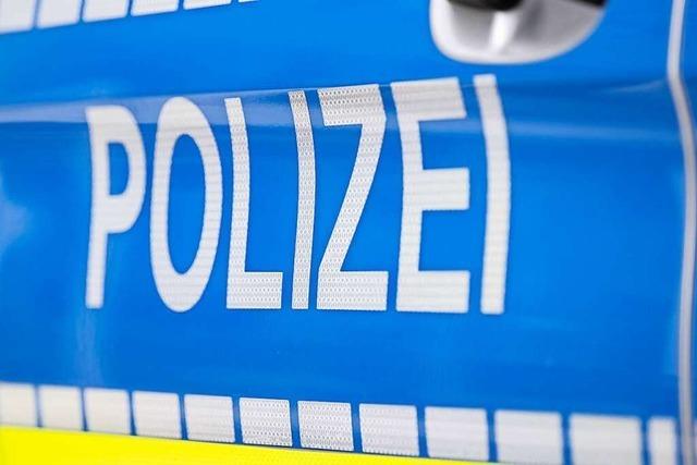 Unbekannte znden in einer Unterfhrung in Freiburg einen Motorroller an