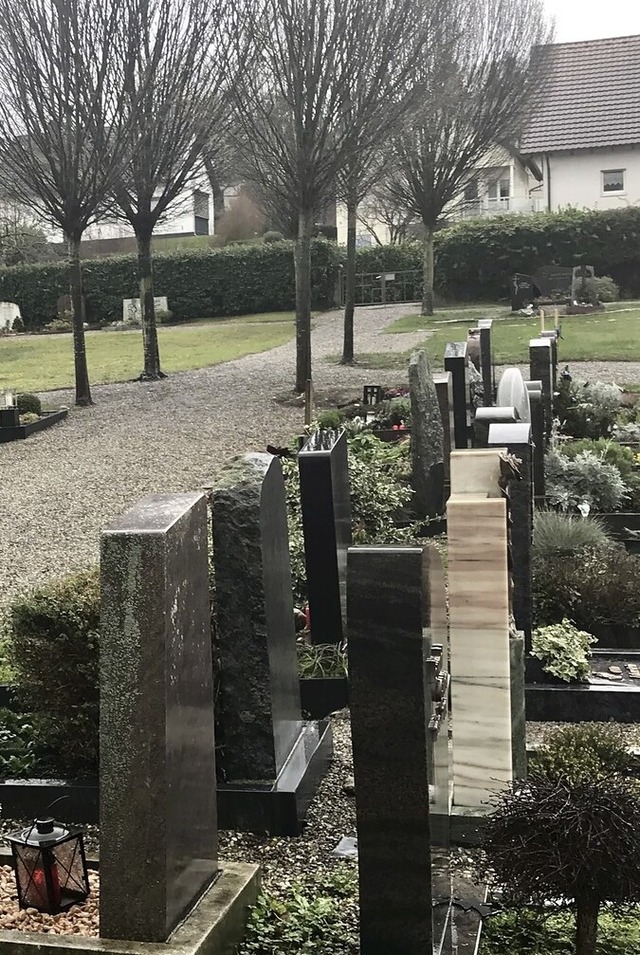 Der Friedhof in Wittlingen  | Foto: Jutta Schtz