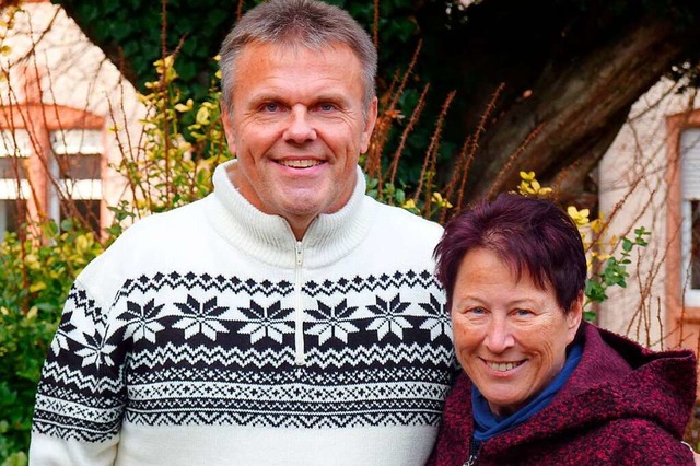 Wolfgang und Carla Hertel  | Foto: Dirk Sattelberger