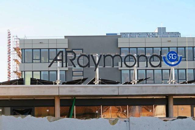 Beschftigte von ARaymond ziehen in neuen Hauptsitz in Lrrach ein