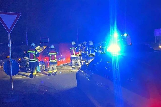 Bei Abbiege-Unfall wird ein 51-Jhriger bei Unfall zwischen Kirchhofen und Bad Krozingen verletzt