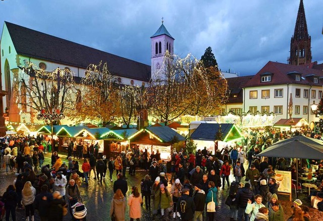 Weihnachtsmarkt in Freiburg  | Foto: Rita Eggstein