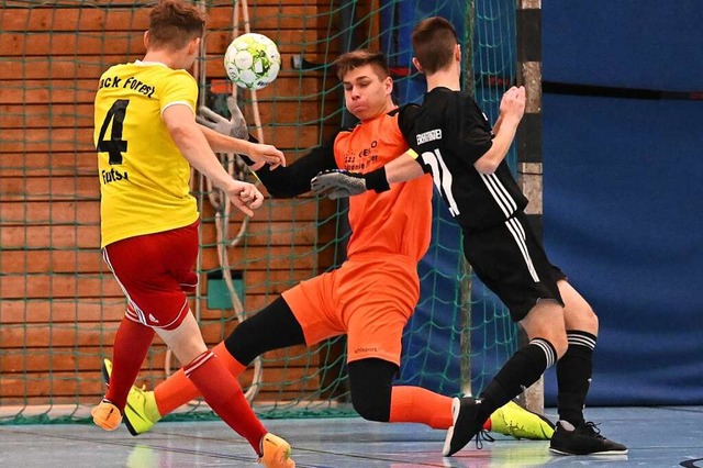 Ein Spieler von Black Forest Futsal Fr...er vergangenen Verbandsliga-Saison ab.  | Foto: Achim Keller