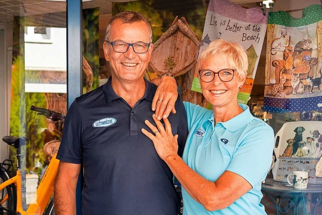 Thomas und Angela Schweizer fhren das...hmen mit beinahe 100 Jahren Tradition.  | Foto: Fotostudio K