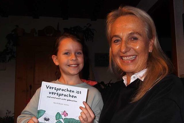 Eine Grundschlerin aus Wutach verffentlicht mit acht Jahren ihr erstes Buch