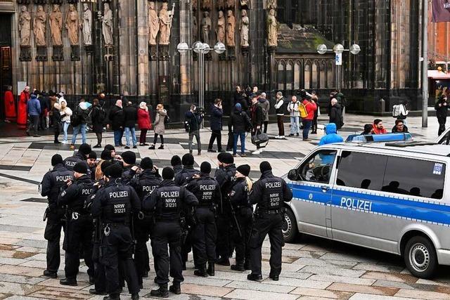 Mgliche Anschlagsplne: Polizei erhht Schutz am Klner Dom
