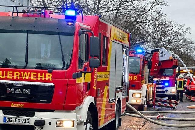 Alarm an Heiligabend: Erneut brennt es im Offenburger Stadtteil Kreuzschlag