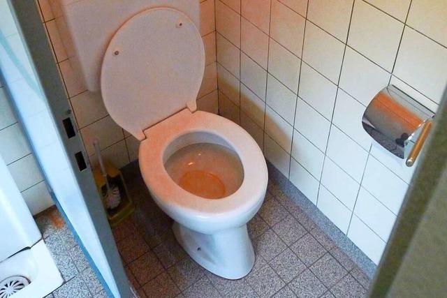 Gedrnge an Toiletten in Colmar