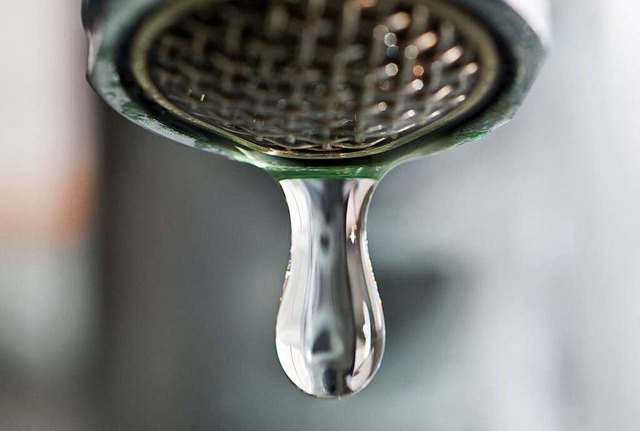 Probleme mit dem Wasser? Und das an We...s Wassermeister Dirk Zipfel im Dienst.  | Foto: Patrick Pleul