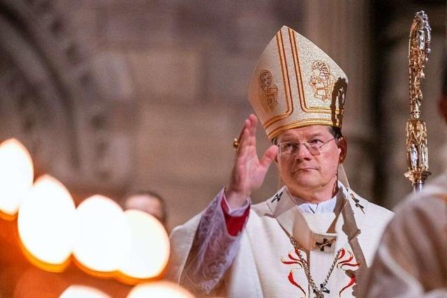 Freiburger Erzbischof Burger ruft zu Respekt zwischen den Religionen auf