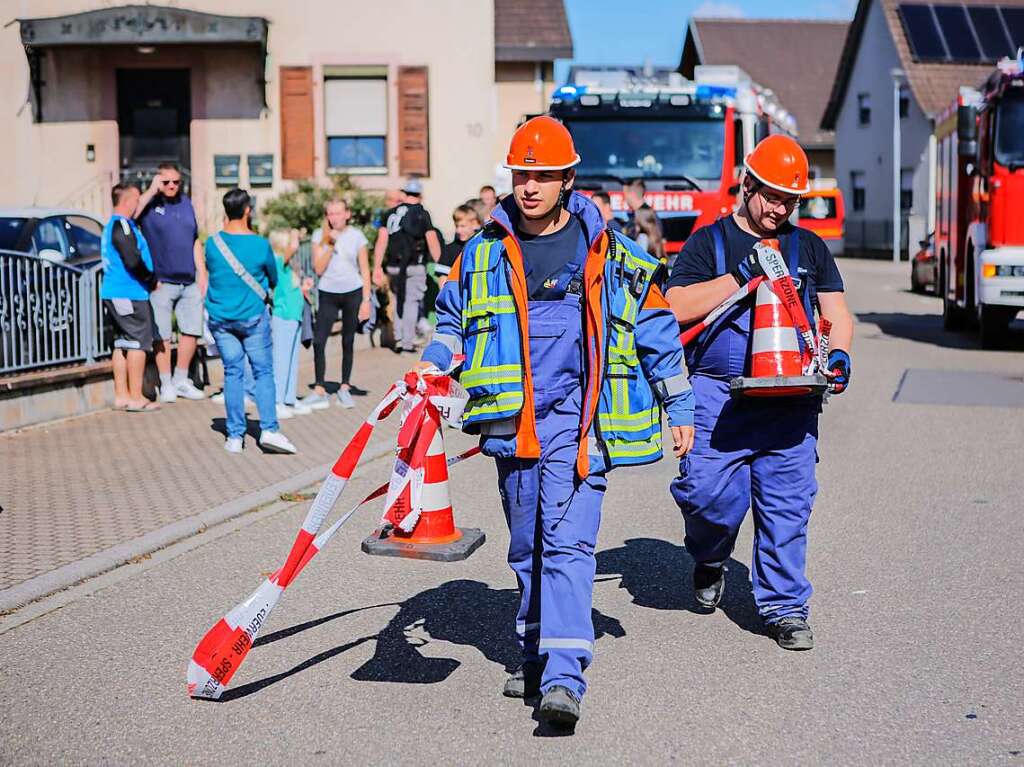 Eine groe und erfolgreiche Schaubung der Jugendfeuerwehren aus Ringsheim, Rust und Kappel-Grafenhausen gab es Ende September.