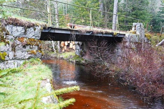 Wem die Marksteinbrcke gehrt ist unk...rneuert werden muss sie aber trotzdem.  | Foto: Hans-Jrgen Sackmann