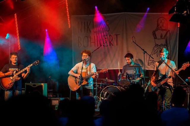 Die Niklas Bohnert Band tritt beim Benefizkonzert auf.  | Foto: PR