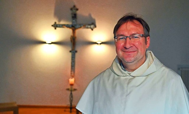 Dominikanerpater Thomas Gabriel Brogl ist Pfarrer der Kirche St. Martin   | Foto: Michael Bamberger