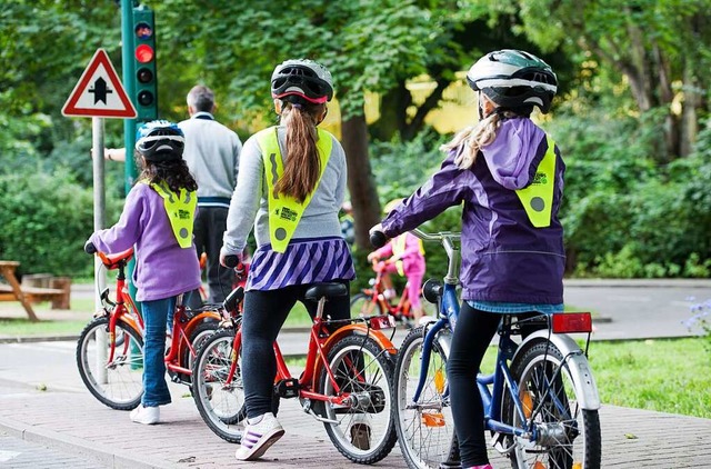 &#8222;Radfahren ist so wichtig, wie s...in von der Kreisverkehrswacht Lrrach.  | Foto: Maurizio Gambarini