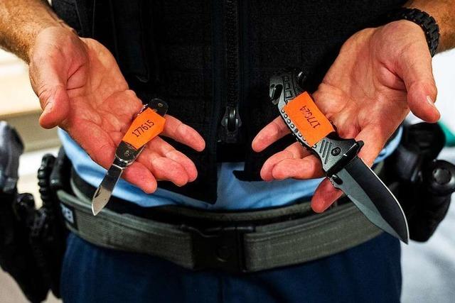 Zahl der Messer-Verbrechen in Baden-Wrttemberg legt weiter zu