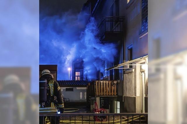 Bewohner der Brandwohnung nicht angetroffen