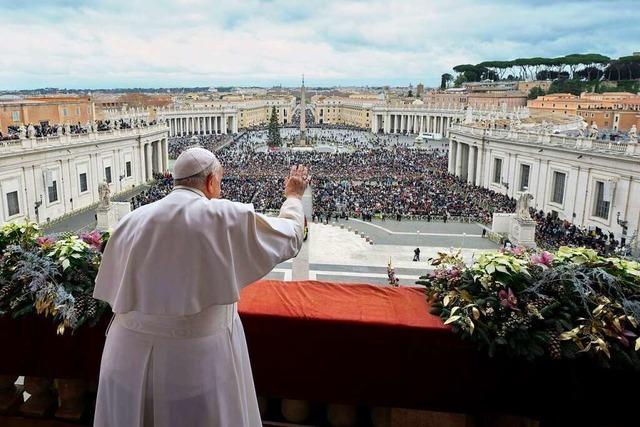 Papst Franziskus mahnt zu Frieden im Nahen Osten