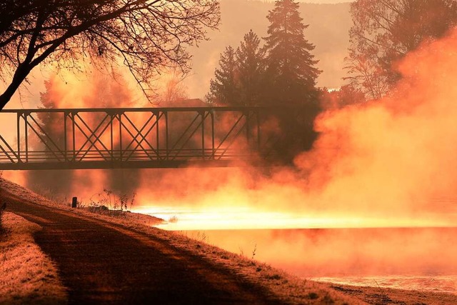 Die Elz an der Blauen Brcke bei Emmendingen.  | Foto: Katharina Hartmann