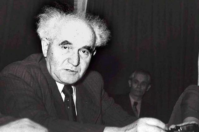 David Ben-Gurions Traum von einem Land fr die Juden
