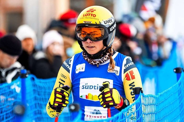 Daniela Maier beim Skicross-Weltcup im italienischen Innichen. Innichen  | Foto: IMAGO/GEPA pictures/ Matic Klansek