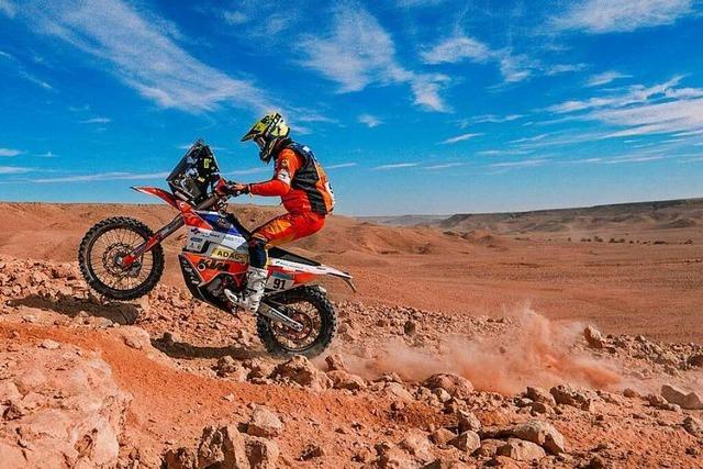 Beim Training in Marokko verletzt: Mike Wiedemann kann nicht zur Rallye Dakar