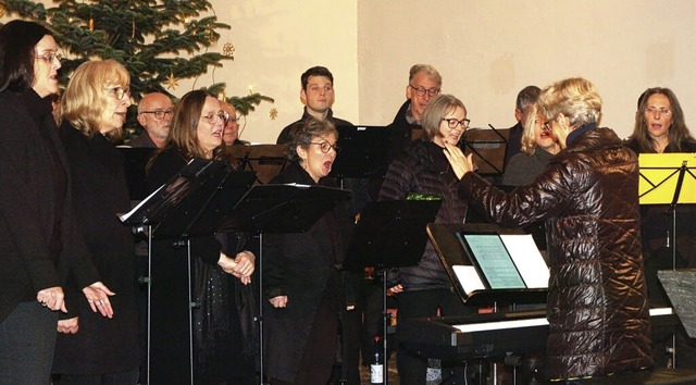 Der Mnnergesangverein und der Chor Pr...er) berzeugten in der Kirche in Sulz.  | Foto: Wolfgang Beck