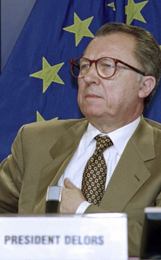 Jacques Delors im Jahr 1983  | Foto: JACQUES DEMARTHON