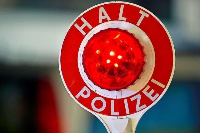BMW-Fahrer flchtet vor Freiburger Polizei bis ins Elztal – mit Tempo 180