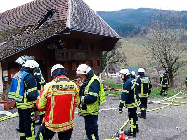 Die Feuerwehr war mit zahlreichen Krften im Einsatz.  | Foto: Feuerwehr Mnstertal