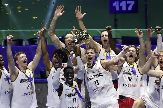 Deutsche Basketballer werden Weltmeister