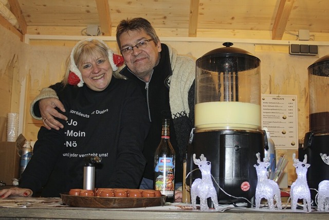 Familie Wieland aus Benningen am Necka...en in Todtmoos  ihre Spezialitten an.  | Foto: Andreas Bhm