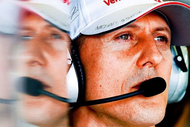 Es gab immer zwei Schumachers: den auf... Privatmann, der im Verborgenen blieb.  | Foto: Diego Azubel