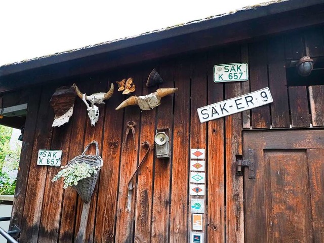 Wieder da: das SK-Kennzeichen, das an...hemaligen Landkreis Sckingen erinnert  | Foto: Boris Burkhardt