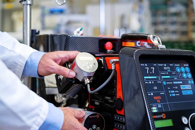 Steckt voller Technik und medizinischem Wissen: das mobile Gert Carl.  | Foto: Universitaetsklinikum Freiburg