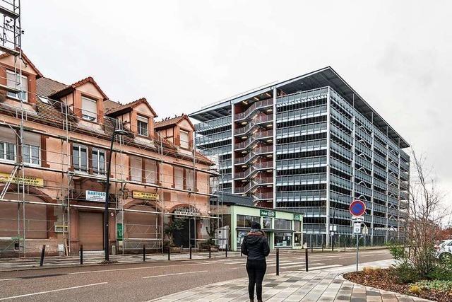Straburg erhlt ein Parkhaus, damit der Wohnungsbau billiger wird