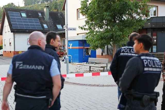 Zahl der Geldautomaten-Sprengungen in Baden-W�rttemberg in 2023 gestiegen
