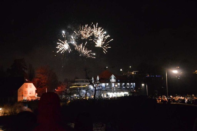 An der Alten Rheinbrcke wird in diese...det &#8211; so wie hier im Jahr 2019.   | Foto: Horatio Gollin