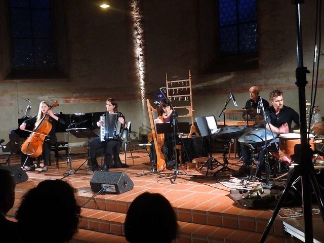 Musica Mundi spielte an Silvester und Neujahr in der Martinskirche.  | Foto: Bianca Flier