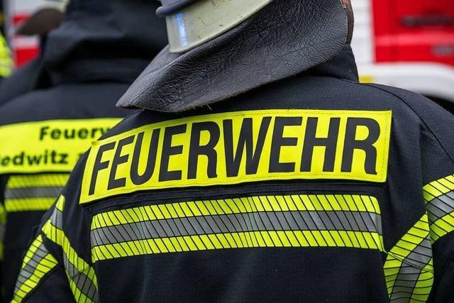Feuerwehr startet in Titisee-Neustadt mit Einstzen ins neue Jahr