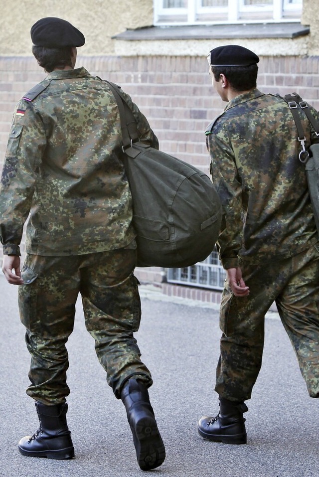 Langfristig knnte eine Wehrpflicht da...die Bundeswehr mehr Personal bekommt.   | Foto: Daniel Karmann